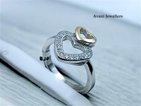 Avani Jewellers Silver Ladies Fancy Ring - 2.67, 10