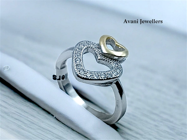 Avani Jewellers Silver Ladies Fancy Ring - 2.67, 10