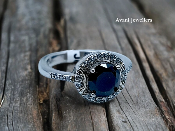 Avani Jewellers Silver Ladies Fancy Ring - 3.54, 13