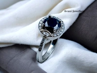 Avani Jewellers Silver Ladies Fancy Ring - 3.54, 13