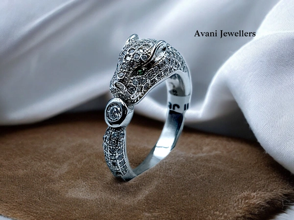 Avani Jewellers Silver Ladies Fancy Ring - 5.78, 17