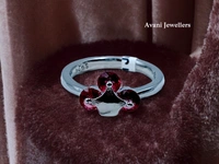 Avani Jewellers Silver Ladies Fancy Ring - 2.51, 10