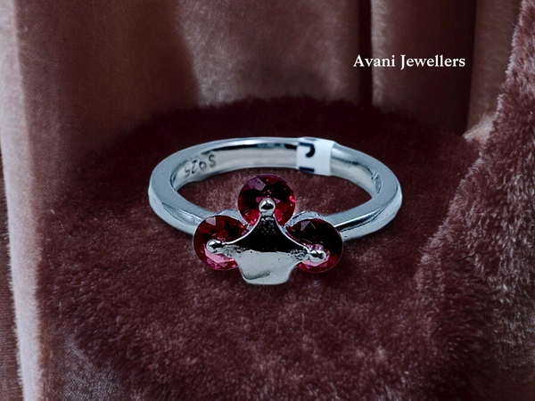 Avani Jewellers Silver Ladies Fancy Ring - 2.51, 10
