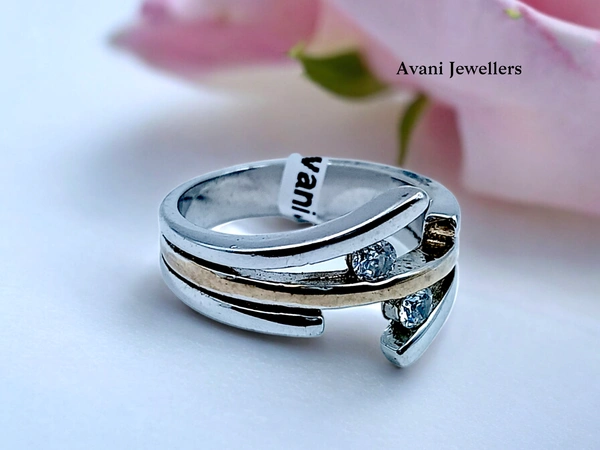 Avani Jewellers Silver Ladies Fancy Ring - 4.9, 14