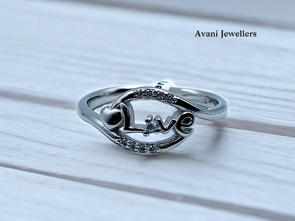 Avani Jewellers Silver Ladies Fancy Ring - 2.46, 17