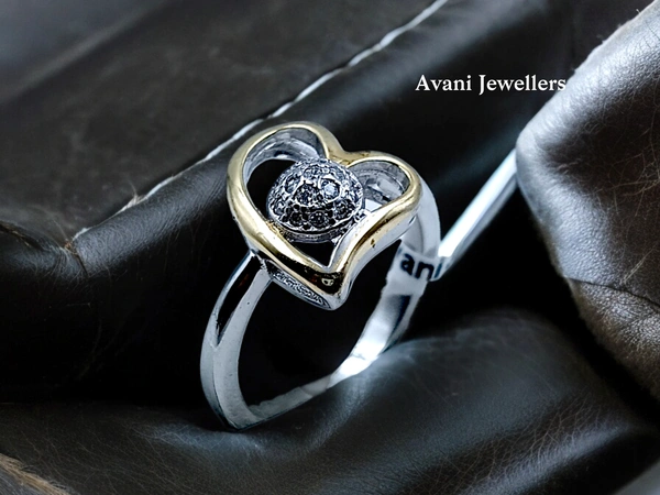 Avani Jewellers Silver Ladies Fancy Ring - 2.85, 12