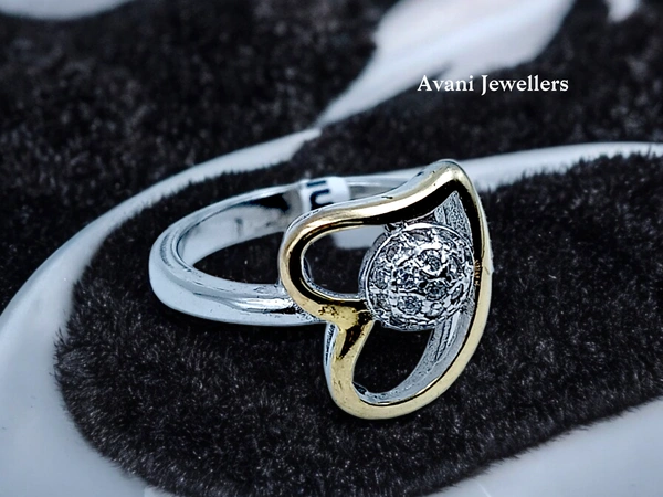 Avani Jewellers Silver Ladies Fancy Ring - 2.85, 12