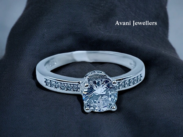Avani Jewellers Silver Ladies Fancy Ring - 3.18, 20