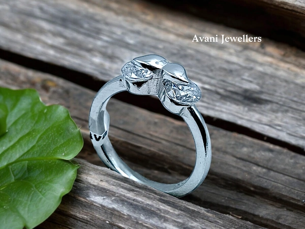 Avani Jewellers Silver Ladies Fancy Ring - 2.63, 10