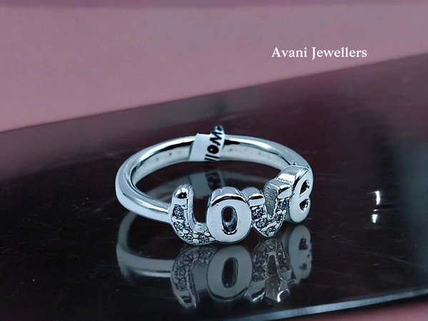 Avani Jewellers Silver Ladies Fancy Ring - 2.25, 9
