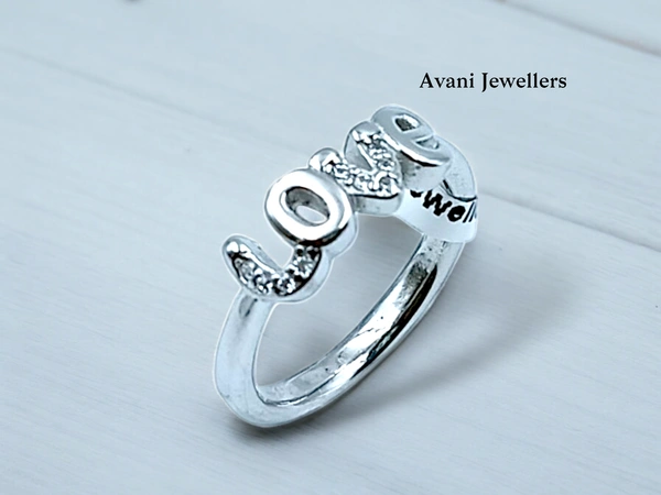 Avani Jewellers Silver Ladies Fancy Ring - 2.25, 9