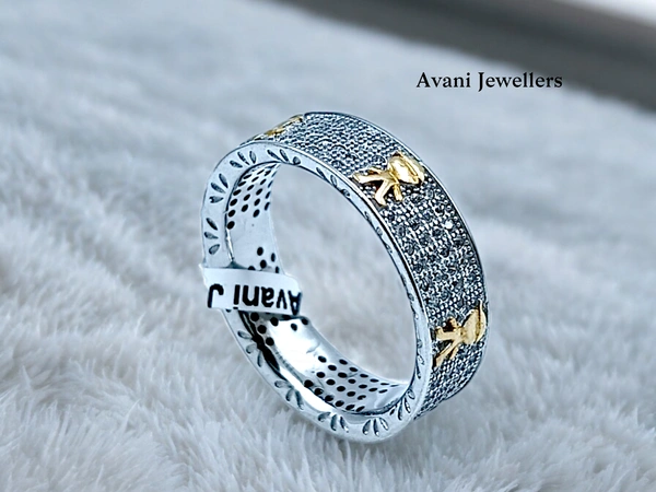 Avani Jewellers Silver Ladies Fancy Ring - 5.92, 19.5