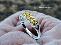Avani Jewellers Silver Ladies Fancy Ring - 1.75, 12.5