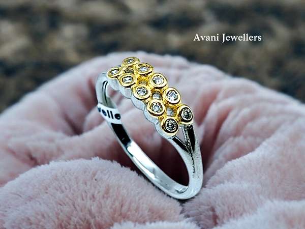 Avani Jewellers Silver Ladies Fancy Ring - 1.75, 12.5