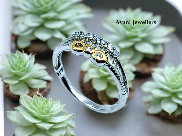 Avani Jewellers Silver Ladies Fancy Ring - 1.75, 14
