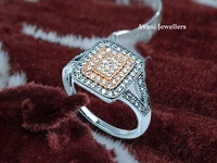 Avani Jewellers Silver Ladies Fancy Ring - 2.6, 11