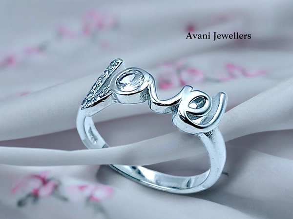 Avani Jewellers Silver Ladies Fancy Ring - 2.21, 12
