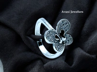 Avani Jewellers Silver Ladies Fancy Ring - 2.98, 11