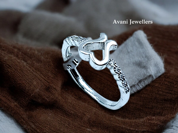 Avani Jewellers Silver Ladies Fancy Ring - 1.92, 14