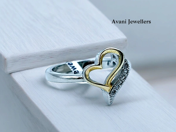 Avani Jewellers Silver Ladies Fancy Ring - 2.88, 15