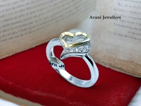 Avani Jewellers Silver Ladies Fancy Ring - 2.88, 15