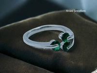 Avani Jewellers Silver Ladies Fancy Ring - 2.77, 14