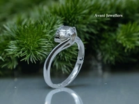 Avani Jewellers Silver Ladies Fancy Ring - 2.43, 15