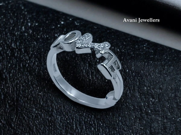 Avani Jewellers Silver Ladies Fancy Ring - 2.6, 14