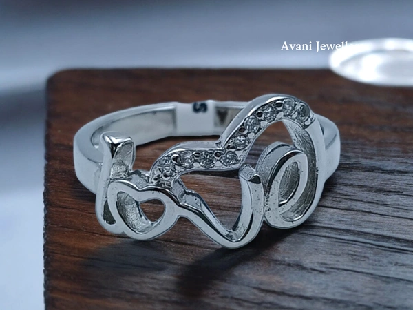 Avani Jewellers Silver Ladies Fancy Ring - 2.46, 12