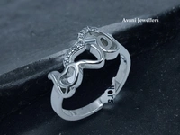 Avani Jewellers Silver Ladies Fancy Ring - 2.46, 12