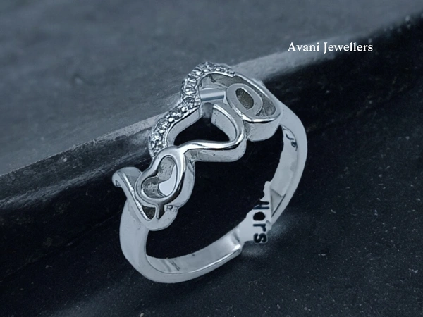 Avani Jewellers Silver Ladies Fancy Ring - 2.46, 12
