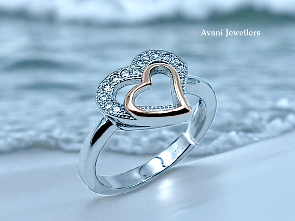 Avani Jewellers Silver Ladies Fancy Ring - 2.85, 12