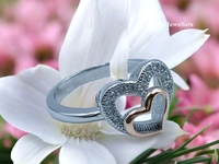Avani Jewellers Silver Ladies Fancy Ring - 2.85, 12