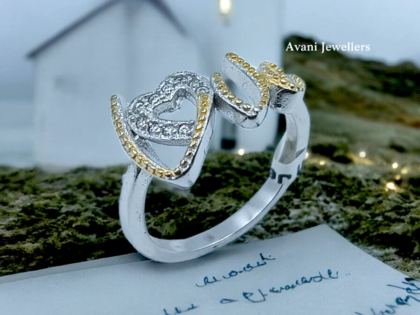 Avani Jewellers Silver Ladies Fancy Ring - 2.17, 10