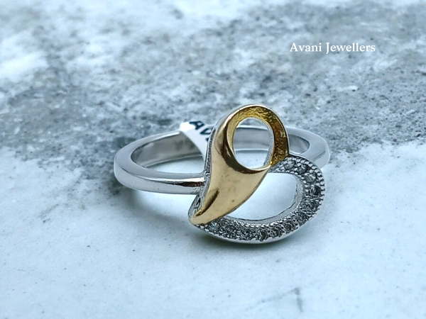 Avani Jewellers Silver Ladies Fancy Ring - 2.88, 15