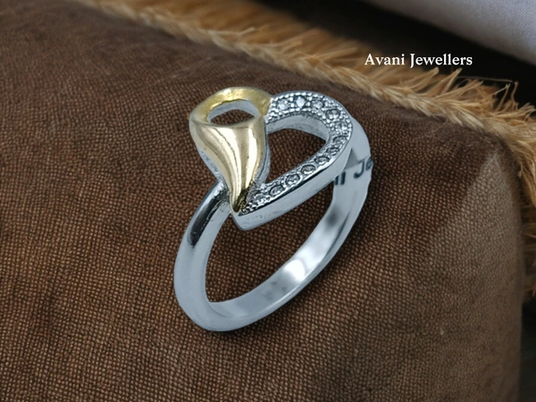 Avani Jewellers Silver Ladies Fancy Ring - 2.88, 15