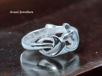 Avani Jewellers Silver Ladies Plain Ring - 2.22, 13