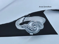Avani Jewellers Silver Ladies Plain Ring - 2.18, 12