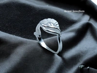 Avani Jewellers Silver Ladies Plain Ring - 2.1, 13