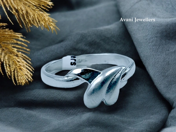 Avani Jewellers Silver Ladies Plain Ring - 2.14, 13