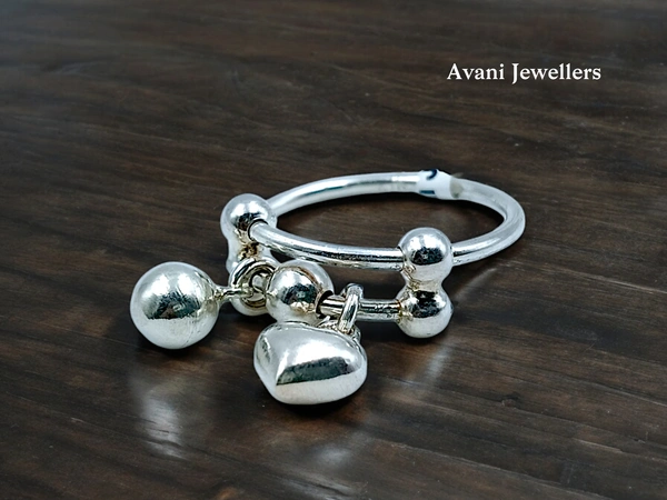 Avani Jewellers Silver Ladies Plain Ring - 4.2, 17