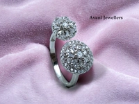 Avani Jewellers Silver Ladies Cocktail Ring - 3.21, 15