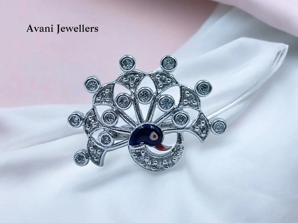 Avani Jewellers Silver Ladies Cocktail Ring - 4.22, 13