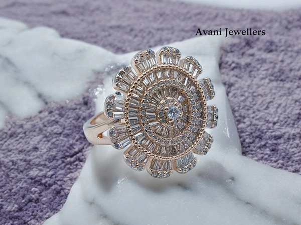 Avani Jewellers Silver Ladies Cocktail Ring - 5.97, 12