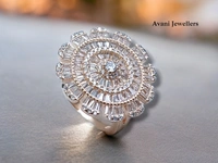 Avani Jewellers Silver Ladies Cocktail Ring - 5.97, 12