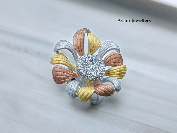 Avani Jewellers Silver Ladies Cocktail Ring - 8.39, 13