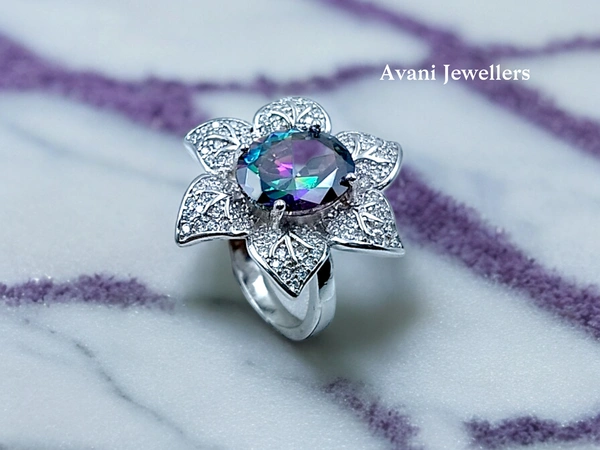Avani Jewellers Silver Ladies Cocktail Ring - 9.38, 14