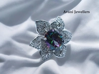 Avani Jewellers Silver Ladies Cocktail Ring - 9.38, 14