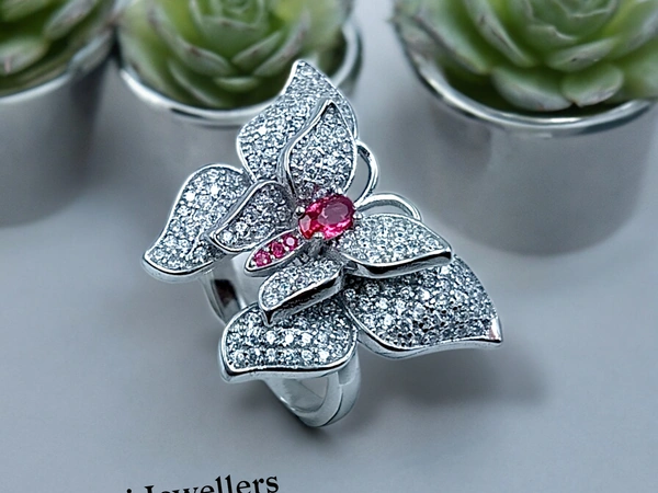 Avani Jewellers Silver Ladies Cocktail Ring - 8.72, 16