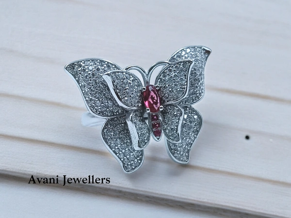 Avani Jewellers Silver Ladies Cocktail Ring - 8.72, 16
